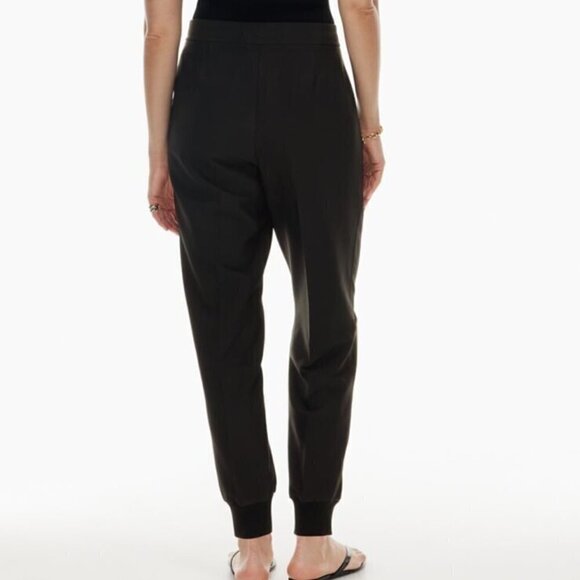 Babaton Allegory Mid-Rise Tailored Joggers Black Size 8 - Picture 4 of 14